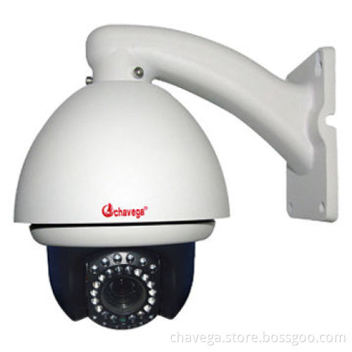 CCTV 1/3" Sony CCD 700TVL 4-inch PTZ high speed dome camera with 40m IR distance, 10x optical zoom